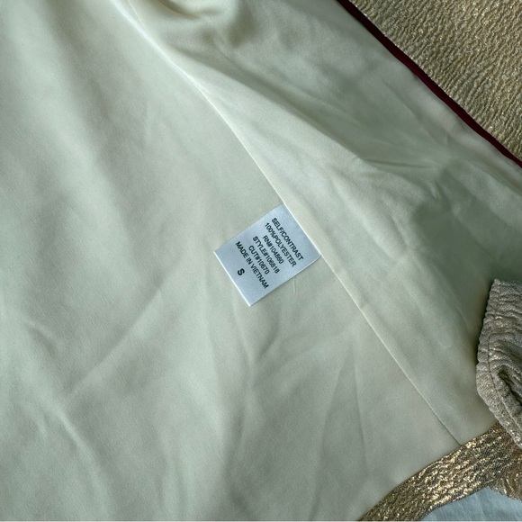 Chloe K Gold Women's Blazer - Picture 6 of 8